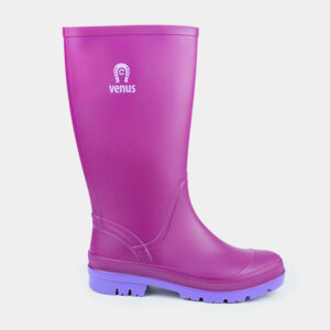Botas De Mujer Llanera Caña Media Violeta