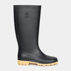 Botas Unisex Pantanera Caña Alta Negro